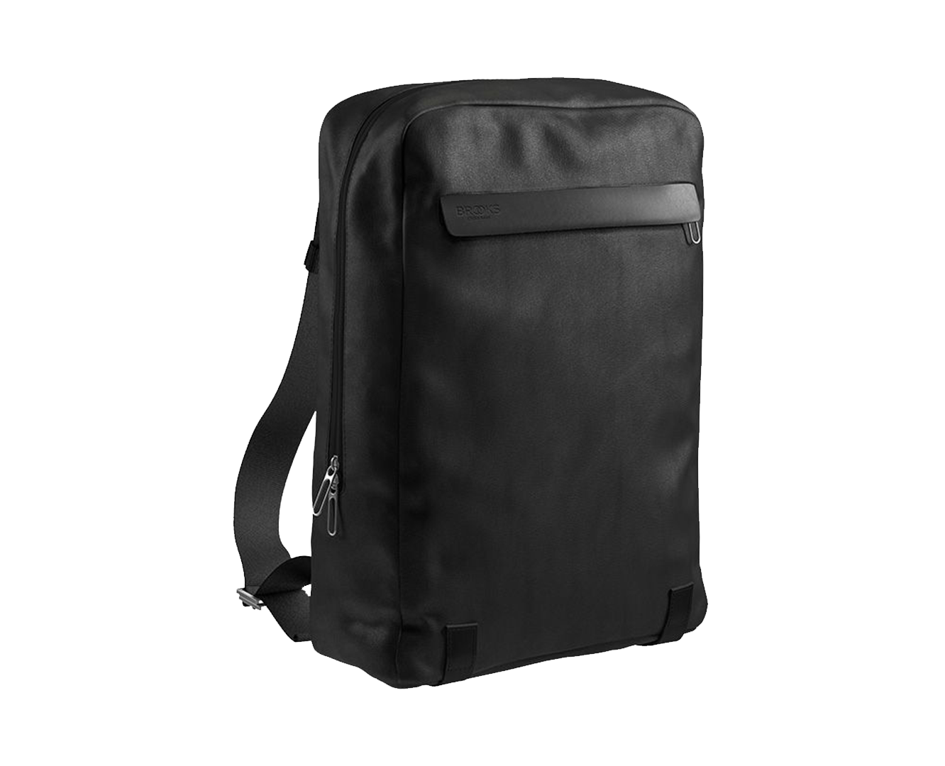 Zipped backpack - Pickzip Total Black | BROOKS